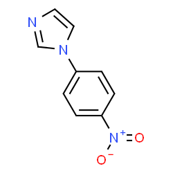 ChemSpider 2D Image | 1-(4-Nitrophenyl)imidazole | C9H7N3O2