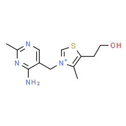 ChemSpider 2D Image | Thiamine | C12H17N4OS