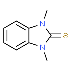 ChemSpider 2D Image | 1,3-Dimethyl-1,3-dihydro-2H-benzimidazole-2-thione | C9H10N2S