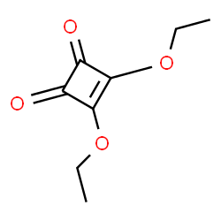 ChemSpider 2D Image | Squaric acid diethyl ester | C8H10O4