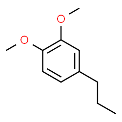 ChemSpider 2D Image | 4-Propylveratrole | C11H16O2