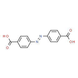 ChemSpider 2D Image | 4,4′-azodibenzoic acid | C14H10N2O4