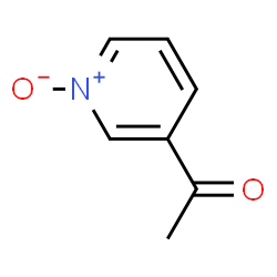 ChemSpider 2D Image | 3-acetylpyridine 1-oxide | C7H7NO2