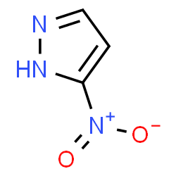 ChemSpider 2D Image | 3-nitropyrazole | C3H3N3O2