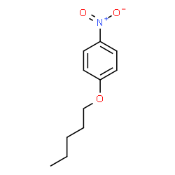 ChemSpider 2D Image | p-pentyloxynitrobenzene | C11H15NO3