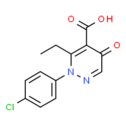 ChemSpider 2D Image | Clofencet | C13H11ClN2O3