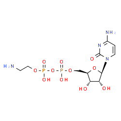 ChemSpider 2D Image | CDP-ethanolamine | C11H20N4O11P2
