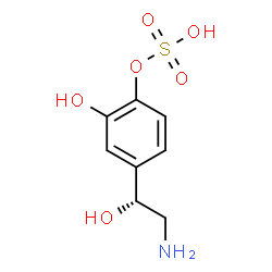 ChemSpider 2D Image | Norepinephrine sulfate | C8H11NO6S