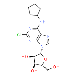 ChemSpider 2D Image | CCPA | C15H20ClN5O4