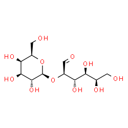ChemSpider 2D Image | 2-O-beta-D-Galactopyranosyl-D-galactose | C12H22O11