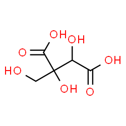 ChemSpider 2D Image | 2,3-Dihydroxy-2-(hydroxymethyl)succinic acid | C5H8O7