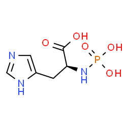 ChemSpider 2D Image | L-Phosphohistidine | C6H10N3O5P