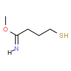 ChemSpider 2D Image | Methyl (1Z)-4-sulfanylbutanimidate | C5H11NOS