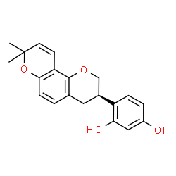 ChemSpider 2D Image | Glabridin | C20H20O4