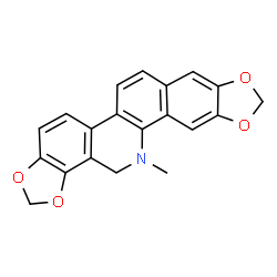 ChemSpider 2D Image | dihydrosanguinarine | C20H15NO4