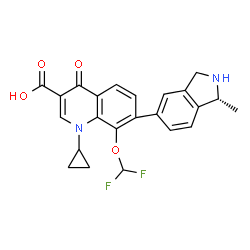 ChemSpider 2D Image | Garenoxacin | C23H20F2N2O4