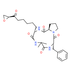 ChemSpider 2D Image | chlamydocin | C28H38N4O6