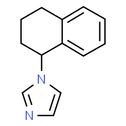 ChemSpider 2D Image | 1-(1,2,3,4-Tetrahydro-1-naphthalenyl)-1H-imidazole | C13H14N2