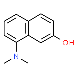 ChemSpider 2D Image | 8-(Dimethylamino)-2-naphthol | C12H13NO