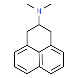 ChemSpider 2D Image | 2,3-dihydro-n,n-dimethyl-1h-phenalen-2-amine | C15H17N