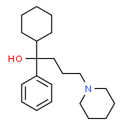 ChemSpider 2D Image | Hexahydrodifenidol | C21H33NO