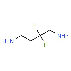 ChemSpider 2D Image | 2,2-Difluoro-1,4-butanediamine | C4H10F2N2