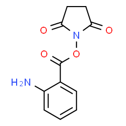ChemSpider 2D Image | N-(o-Aminobenzoyloxy)succinimide | C11H10N2O4