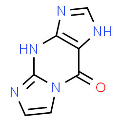 ChemSpider 2D Image | 1,N2-ethenoguanine | C7H5N5O