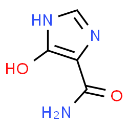 ChemSpider 2D Image | 5-hydroxyimidazole 4-carboxamide | C4H5N3O2