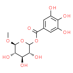 ChemSpider 2D Image | 1-O-Galloylglucose | C13H16O10