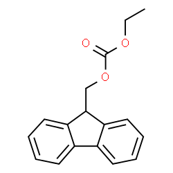 ChemSpider 2D Image | Ethyl 9H-fluoren-9-ylmethyl carbonate | C17H16O3