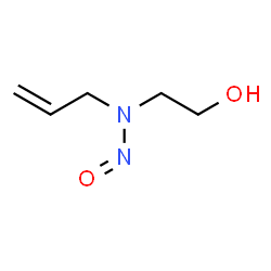 ChemSpider 2D Image | 2-[Allyl(nitroso)amino]ethanol | C5H10N2O2