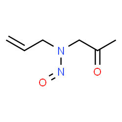 ChemSpider 2D Image | 1-[Allyl(nitroso)amino]acetone | C6H10N2O2