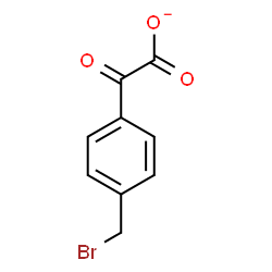 ChemSpider 2D Image | [4-(Bromomethyl)phenyl](oxo)acetate | C9H6BrO3