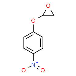 ChemSpider 2D Image | 2-(4-Nitrophenoxy)oxirane | C8H7NO4