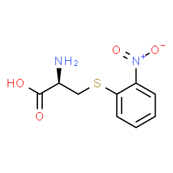 ChemSpider 2D Image | S-2-NITROPHENYL-L-CYSTEINE | C9H10N2O4S