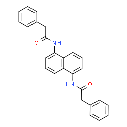 ChemSpider 2D Image | N,N'-1,5-Naphthalenediylbis(2-phenylacetamide) | C26H22N2O2
