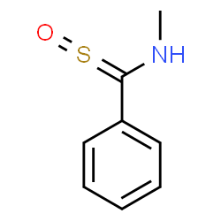 ChemSpider 2D Image | N-Methyl-1-phenyl-1-sulfinylmethanamine | C8H9NOS