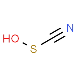 ChemSpider 2D Image | hypothiocyanous acid | CHNOS