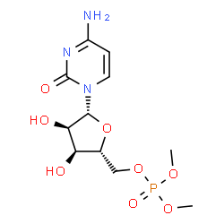 ChemSpider 2D Image | 5'-O-(Dimethoxyphosphoryl)cytidine | C11H18N3O8P