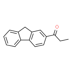ChemSpider 2D Image | 1-(9H-Fluoren-2-yl)-1-propanone | C16H14O