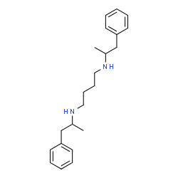 ChemSpider 2D Image | N,N'-Bis(1-phenyl-2-propanyl)-1,4-butanediamine | C22H32N2