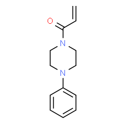 ChemSpider 2D Image | 1-(4-Phenyl-1-piperazinyl)-2-propen-1-one | C13H16N2O