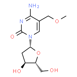 ChemSpider 2D Image | 2'-Deoxy-5-(methoxymethyl)cytidine | C11H17N3O5