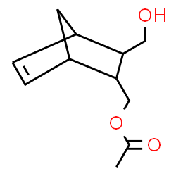 ChemSpider 2D Image | [3-(Hydroxymethyl)bicyclo[2.2.1]hept-5-en-2-yl]methyl acetate | C11H16O3