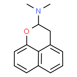 ChemSpider 2D Image | N,N-Dimethyl-2,3-dihydrobenzo[de]chromen-2-amine | C14H15NO