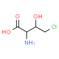 ChemSpider 2D Image | 4-Chlorothreonine | C4H8ClNO3