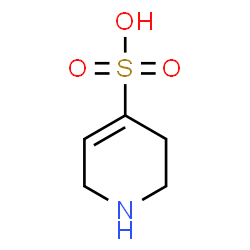 ChemSpider 2D Image | 1,2,3,6-Tetrahydro-4-pyridinesulfonic acid | C5H9NO3S