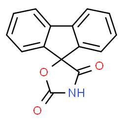 ChemSpider 2D Image | 2'H,4'H-Spiro[fluorene-9,5'-[1,3]oxazolidine]-2',4'-dione | C15H9NO3