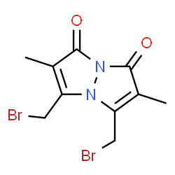 ChemSpider 2D Image | Dibromobimane | C10H10Br2N2O2